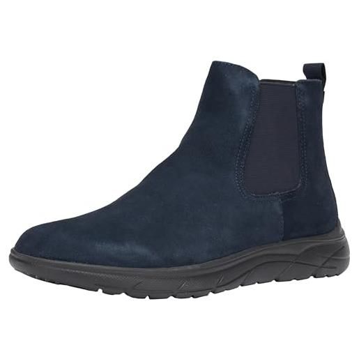 Geox u portello, stivale alla caviglia, blu navy, 40 eu