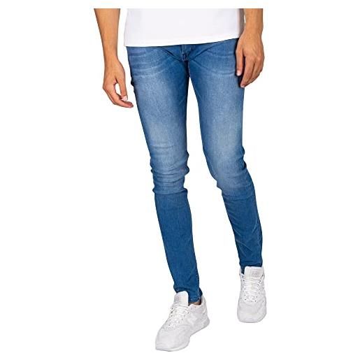 REPLAY jondrill powerstretch denim, jeans uomo, blu (medio 009), 27w / 32l