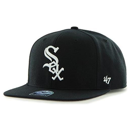 47 cappellino sureshot white sox 47 brand cappellino baseball cap taglia unica - nero
