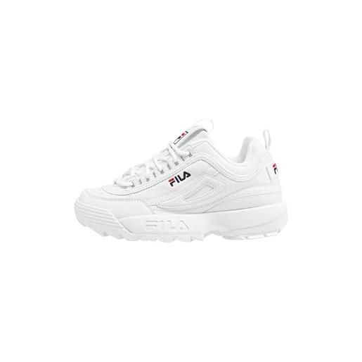 Fila disruptor wmn, sneaker donna, bianco, 38 eu