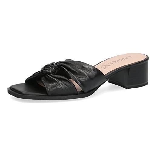CAPRICE 9-9-27204-20 040, sabot donna, black softnap, 38 eu