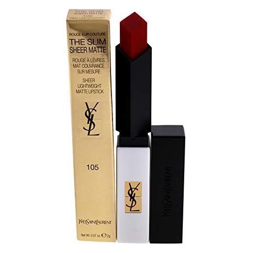 YVES SAINT LAURENT ysl n°105 - red uncovered