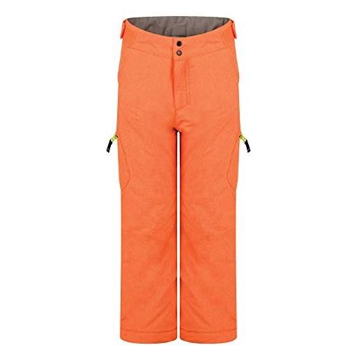 Dare 2b bambini spur on impermeabile e traspirante isolato kids pantaloni da sci salopette, bambino, dkw320, vibrant orange, taglia 11-12