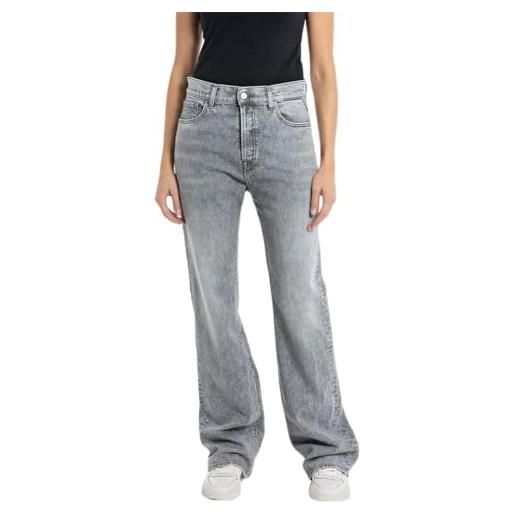 REPLAY wa508 becka stretch black jeans, medium grey 096, 29w / 34l donna