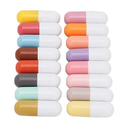 LUCKDANO set mini rossetti da 16 colori, rossetto opaco impermeabile a lunga durata per donne con idratante, set di rossetti in capsule con design portatile