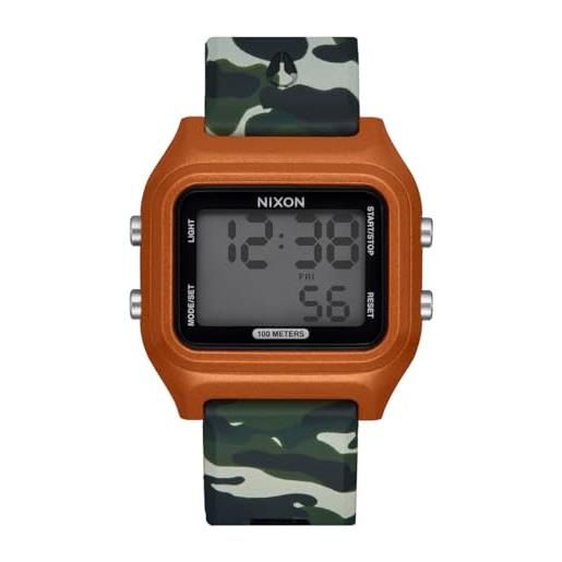 Nixon orologio digitale al quarzo unisex-adulto con cinturino in silicone a1399-5230-00