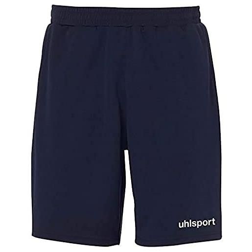 uhlsport essential pes, pantaloncini da bambino, bambini, pantaloni, 100519701, nero, 140