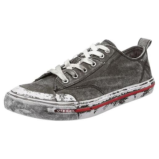 Diesel athos s-athos low, sneaker uomo, grigio (t8163 p4751), 42 eu