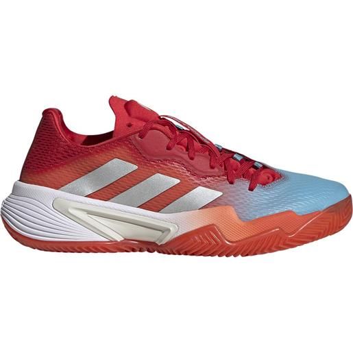 Adidas barricade clay all court shoes rosso, blu eu 40 2/3 donna