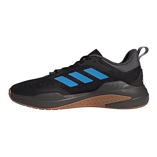 adidas trainer v, scarpe da ginnastica uomo, multicolore (negbás azupul plahal), 42 2/3 eu