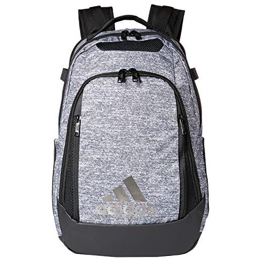 adidas zaino team 5 stelle, borsa unisex-adulto, maglia onix grigio, taglia unica