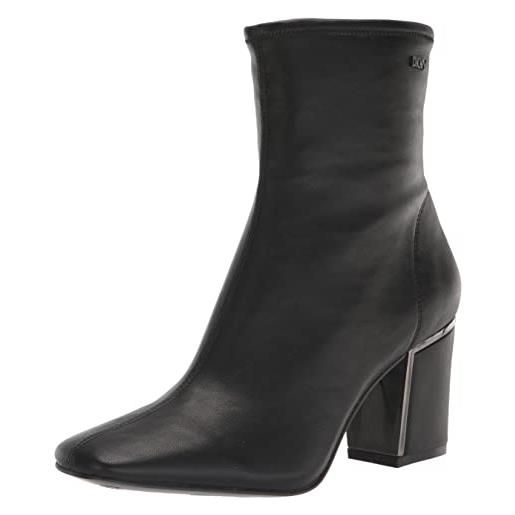 DKNY scarpe da donna cavale, stivale alla caviglia, nero, 38.5 eu