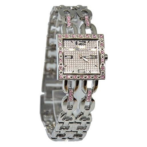 BLUMARINE bm. 3080ls/07m orologio donna acciaio swarovski rosa
