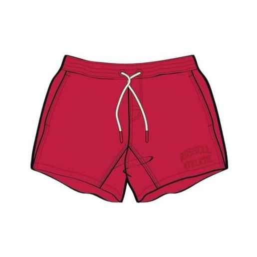 Russell Athletic a00871-na-190 logo swim shorts uomo pantaloncini navy taglia l