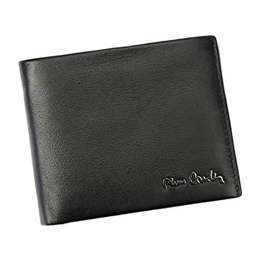 Pierre Cardin portafoglio da uomo in pelle tilak58 324. , nero , m, classico