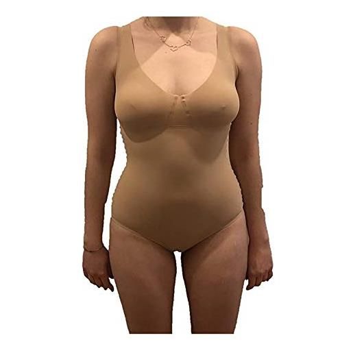 Cotonella shape body invisibile con taglio laser senza cuciture art. Ad691 (3/m i 40 eu 42 f, nero)