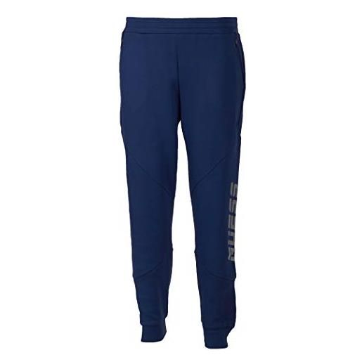 Guess - pantaloni da uomo in cotone elasticizzato con logo (m)