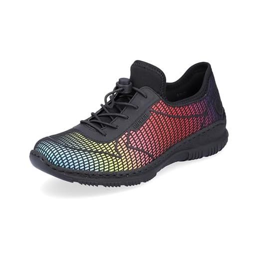 Rieker n3250, scarpe da ginnastica donna, multicolore, 36 eu