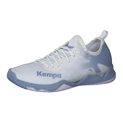 Kempa wing lite 2.0 women, scarpe da pallamano donna, weiß lake blau, 44 eu