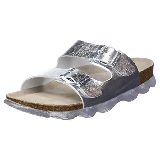 Superfit jellies 1009119, pantofole, argento (silver), 39 eu