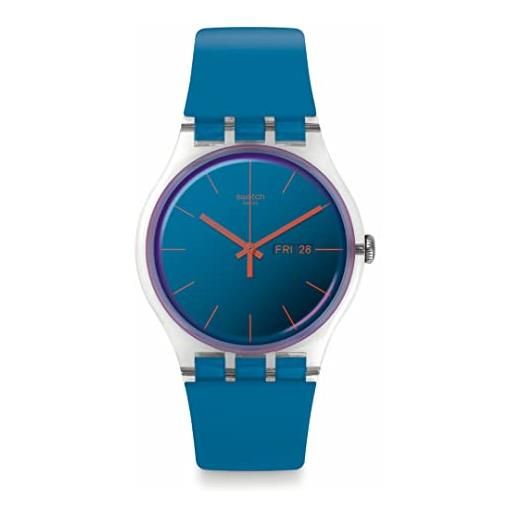 Swatch polablue so29k702-s14 - orologio da uomo, colore: blu, cinturino