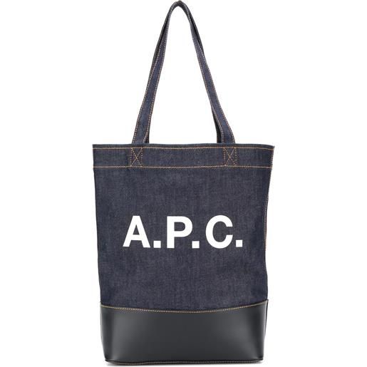 A.P.C. borsa shopping axel