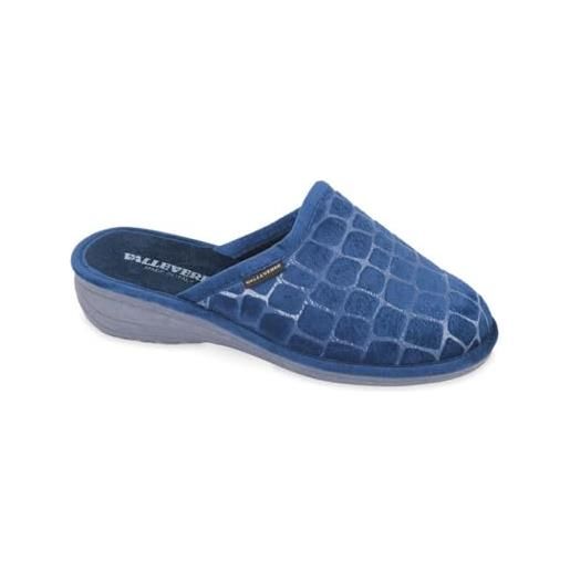 Valleverde scarpe pantofole ciabatte donna 55123 blu originale ai 2024 taglia 37 colore blu