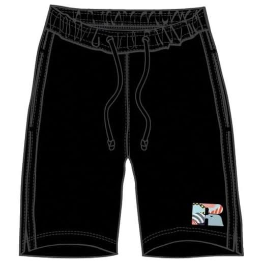 Russell Athletic e36241-io-099 fetty-shorts uomo pantaloncini black taglia m