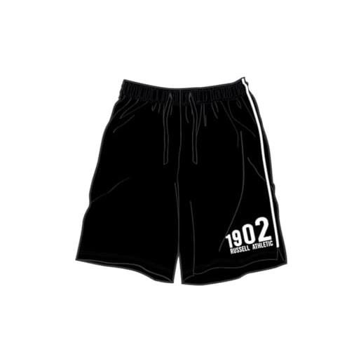 Russell Athletic a30271-vk-091 board-shorts uomo pantaloncini new grey marl taglia s