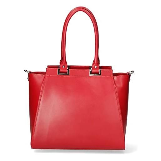 FELIPA borsetta, borsa a mano donna, colore: rosso