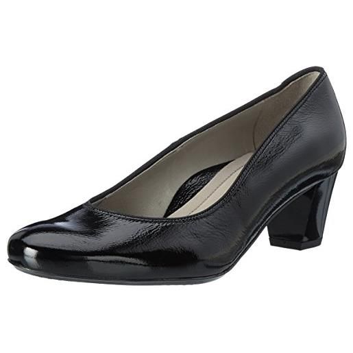Ara toulouse scarpe con tacco donna, nero (nero), 36.5 eu (3.5 uk)