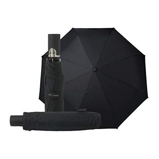 Cerruti 1881 ombrello pieghevole „hamilton nero | apertura e chiusura automatica