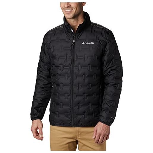 Columbia delta ridge down, piumino, uomo, nero (black), l