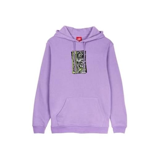 SANTA CRUZ hood roskopp rigid fac felpa con cappuccio da uomo, lavanda, l