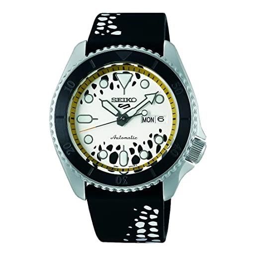 Seiko 5 one piece limited edition 'trafalgar law' srph63k1 orologio automatico uomo produzione strettamente limitata