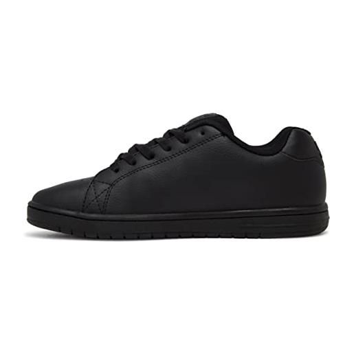 DC Shoes gaveler-scarpe in pelle, ginnastica uomo, black gum, 42 eu