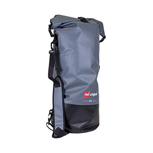Red Paddle Co red paddle impermeabile roll top dry bag 60l, borsa stagna unisex-adulto, grigio