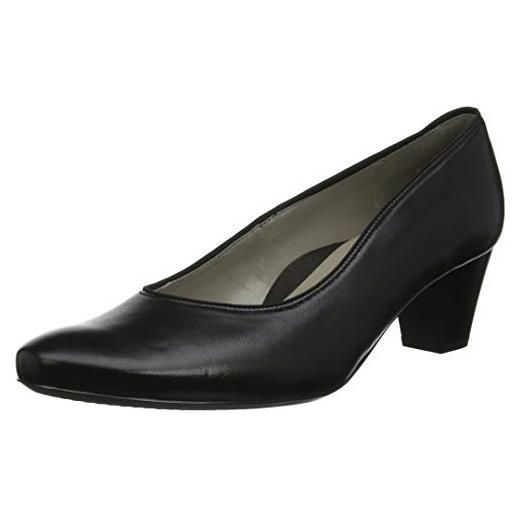 Ara toulouse 1243470, scarpe con tacco donna, nero (schwarz 01), 40 eu