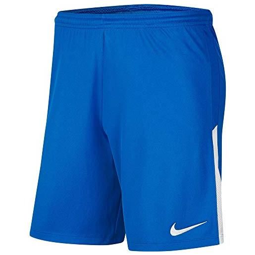 Nike gardien iii league, pantaloncini da calcio bambino, blu reale/bianco/bianco, m