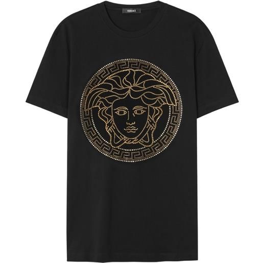Versace t-shirt medusa head - nero