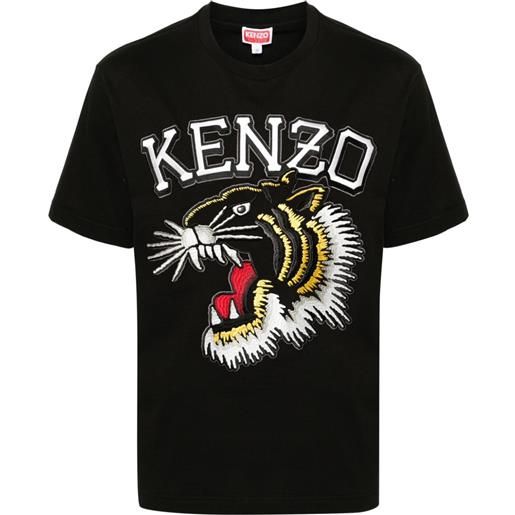 Kenzo t-shirt tiger varsity - nero