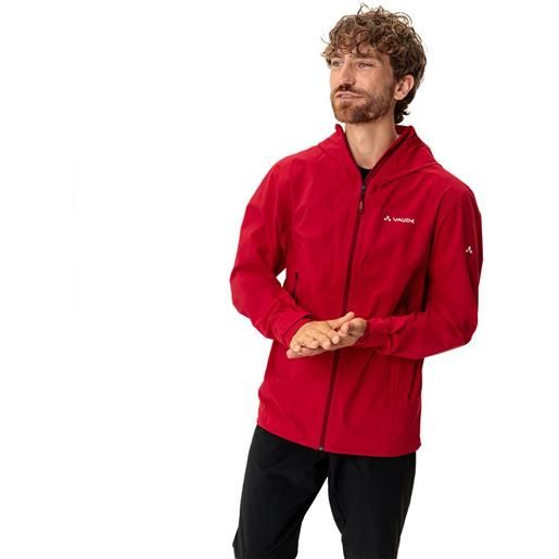 Vaude simony 2.5l iv jacket rosso s uomo