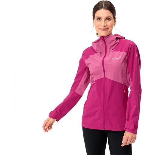 Vaude simony 2.5l iv jacket rosa 34 donna