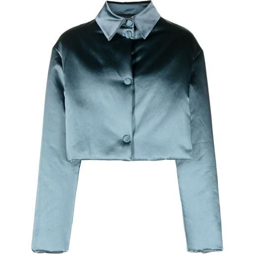 Fabiana Filippi giacca-camicia levi - blu