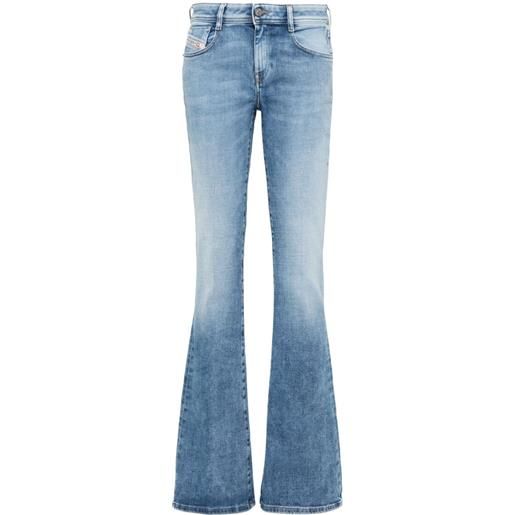 Diesel jeans a vita bassa d-ebbey - blu