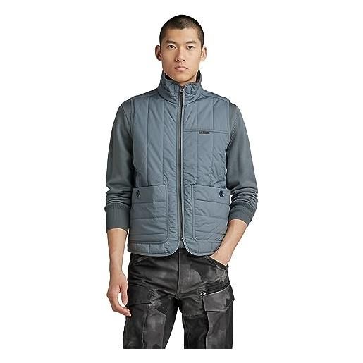 G-STAR RAW men's liner vest, grigio (elephant skin d23660-4481-g106), xxl