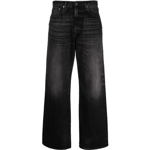 R13 jeans a gamba ampia - nero