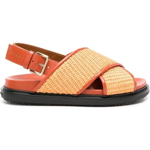 Marni sandali fussbet - arancione