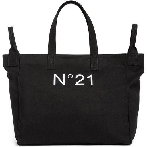 N°21 borsa in nylon con logo