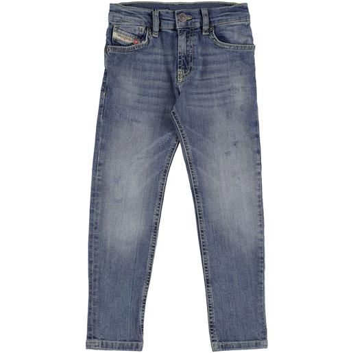 DIESEL KIDS jeans in denim di cotone stretch